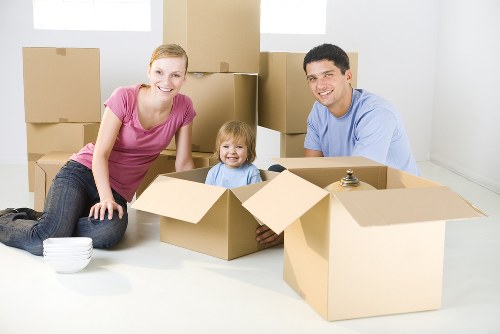 Commercial moving team planning a business relocation in Elephant and Castle