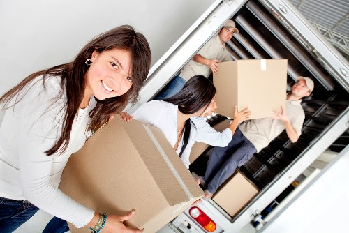 Residential removals support for apartment buildings